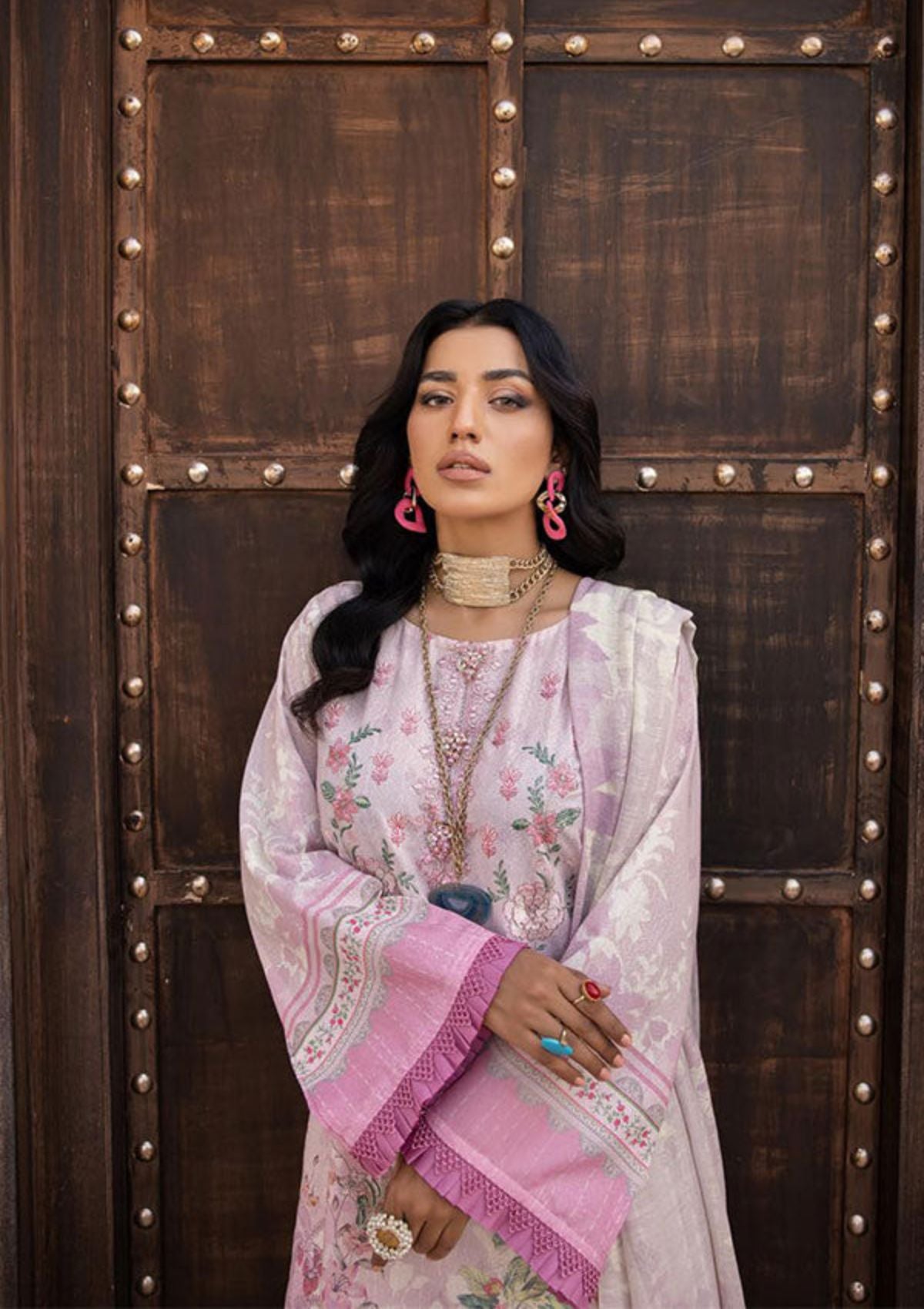 Winter Collection - Shaista - Saman - Karandi - D#440 available at Saleem Fabrics Traditions