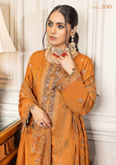 Winter Collection - Shaista - Shamoz Satin - V01 - D#100 available at Saleem Fabrics Traditions