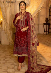 Winter Collection - Shaista - Velvet - Emb - SVEC#403 available at Saleem Fabrics Traditions