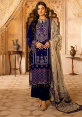 Winter Collection - Shaista - Velvet - Emb - SVEC#408 available at Saleem Fabrics Traditions