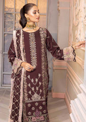 Winter Collection - Shaista - Viscose - V02 - D#304 available at Saleem Fabrics Traditions