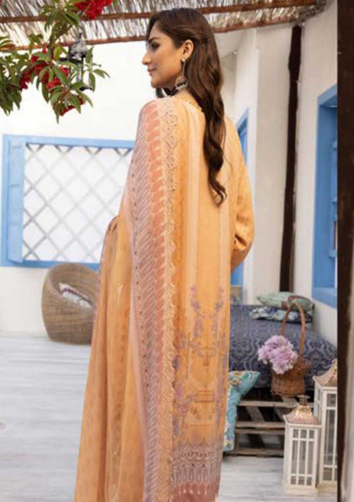 Winter Collection - Shehzal By Shaista - Viscose - D#398 available at Saleem Fabrics Traditions