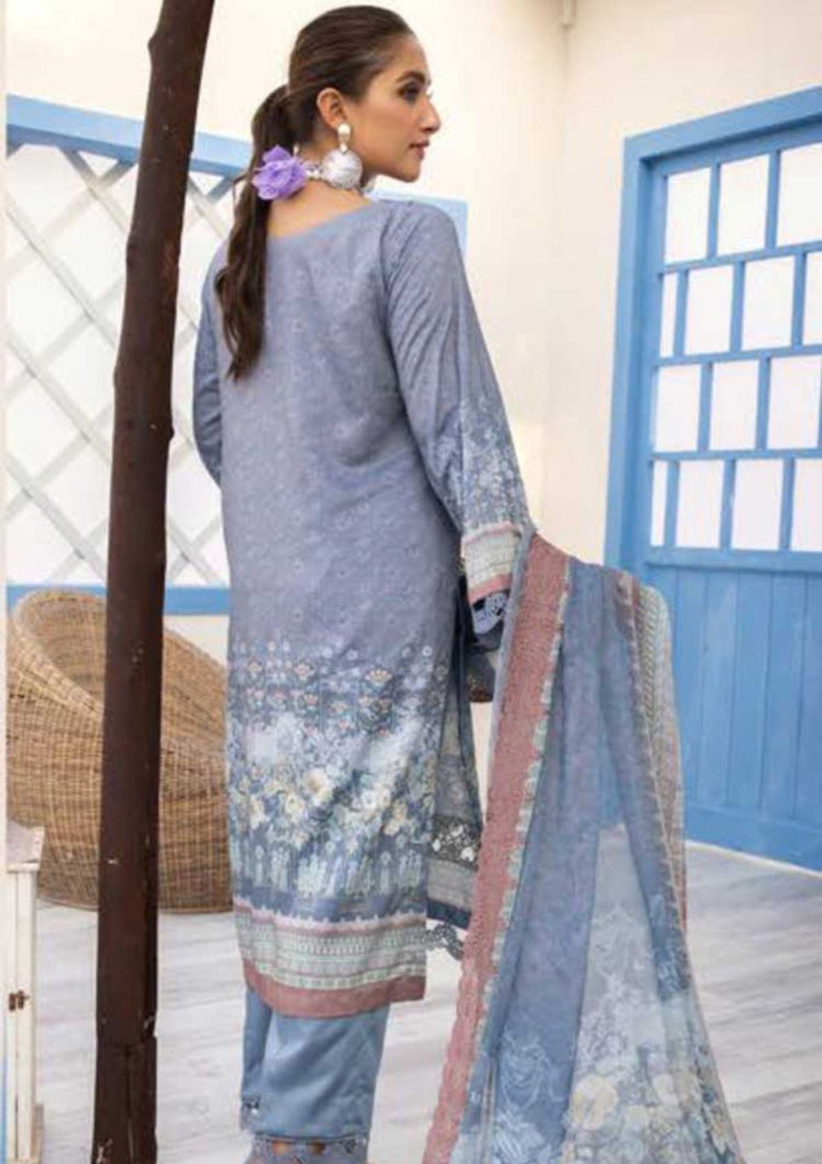 Winter Collection - Shehzal By Shaista - Viscose - D#399 available at Saleem Fabrics Traditions