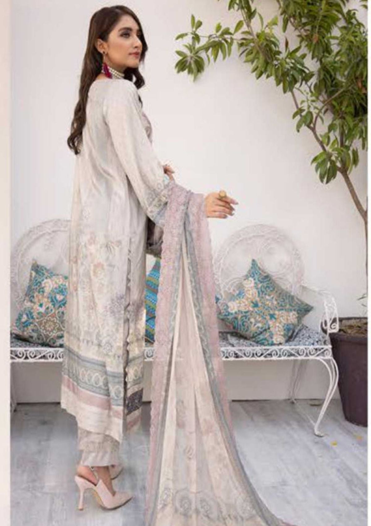 Winter Collection - Shehzal By Shaista - Viscose - D#403 available at Saleem Fabrics Traditions