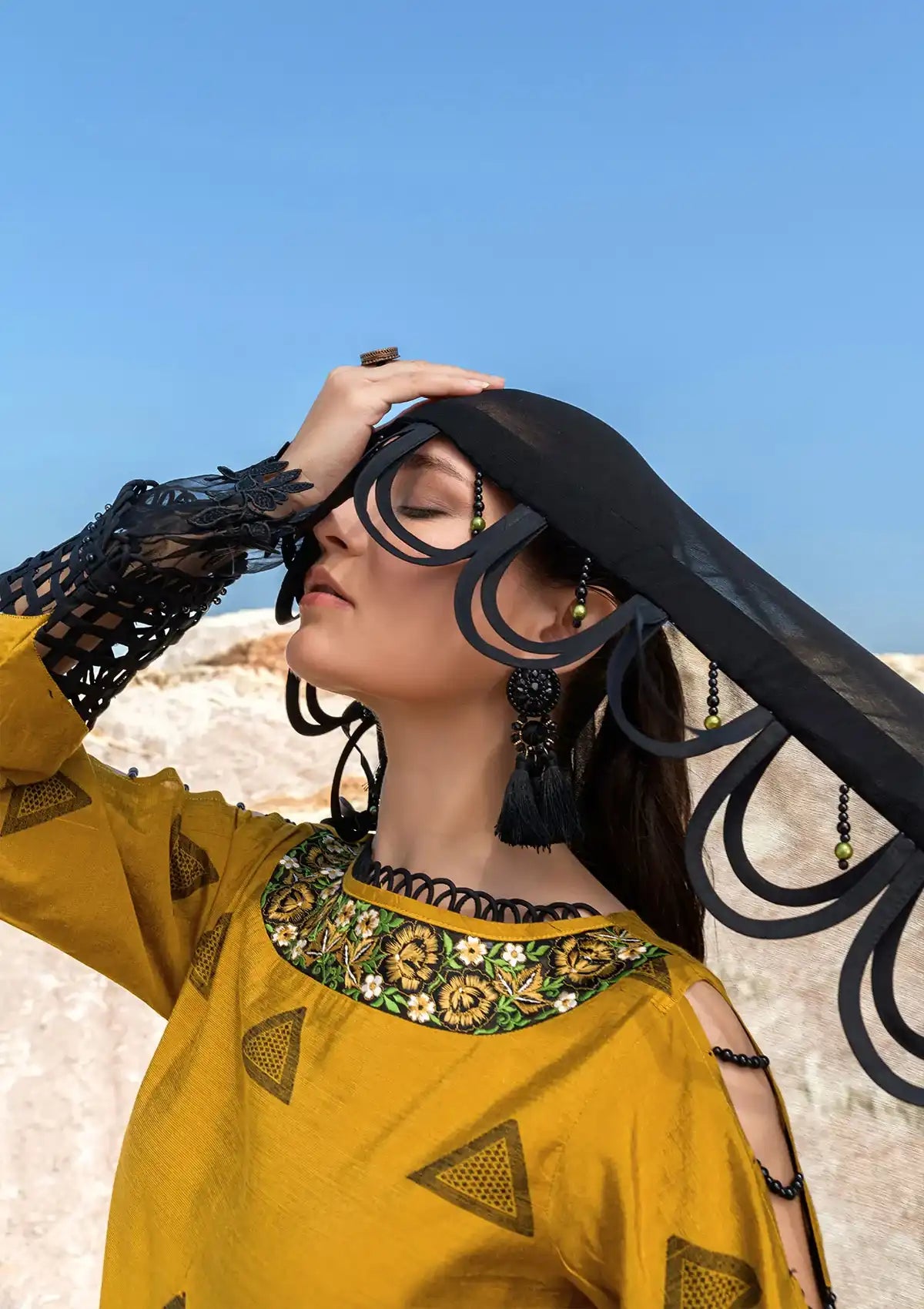 Winter Collection - Woven Palace - Zemira - 2pc - MU#004 available at Saleem Fabrics Traditions