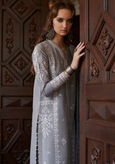 Winter Collection - Zaha - Unstitched - D#10 - Gul available at Saleem Fabrics Traditions