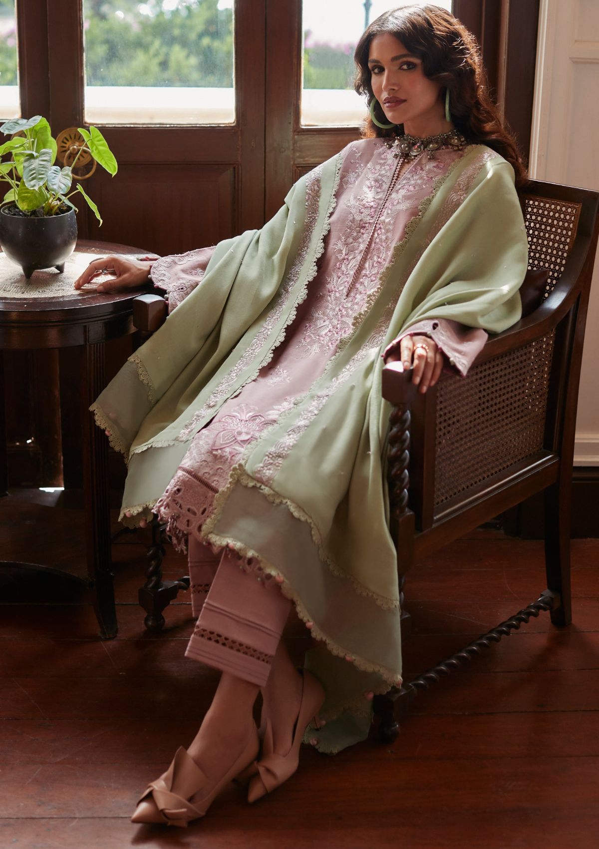 Winter Collection - Zaha - Unstitched - D#15 - Esana available at Saleem Fabrics Traditions