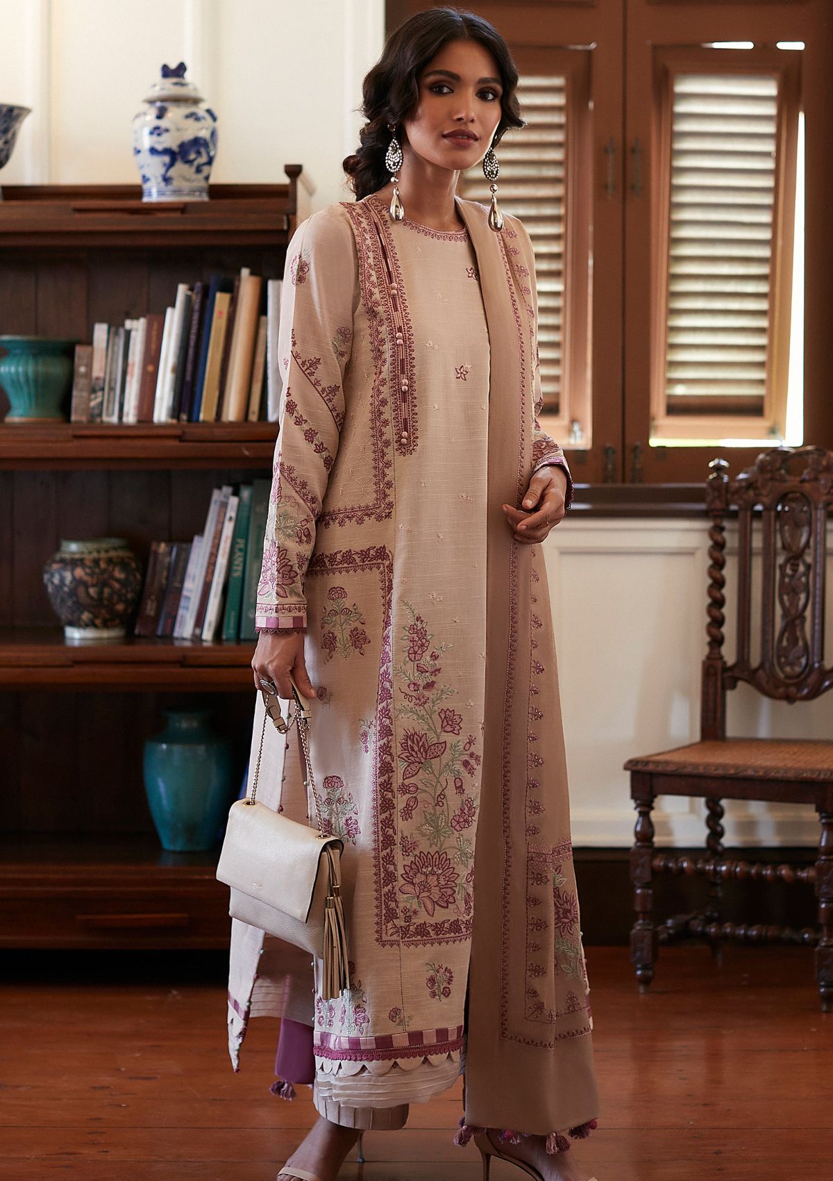 Winter Collection - Zaha - Unstitched - D#3 - Hayal available at Saleem Fabrics Traditions