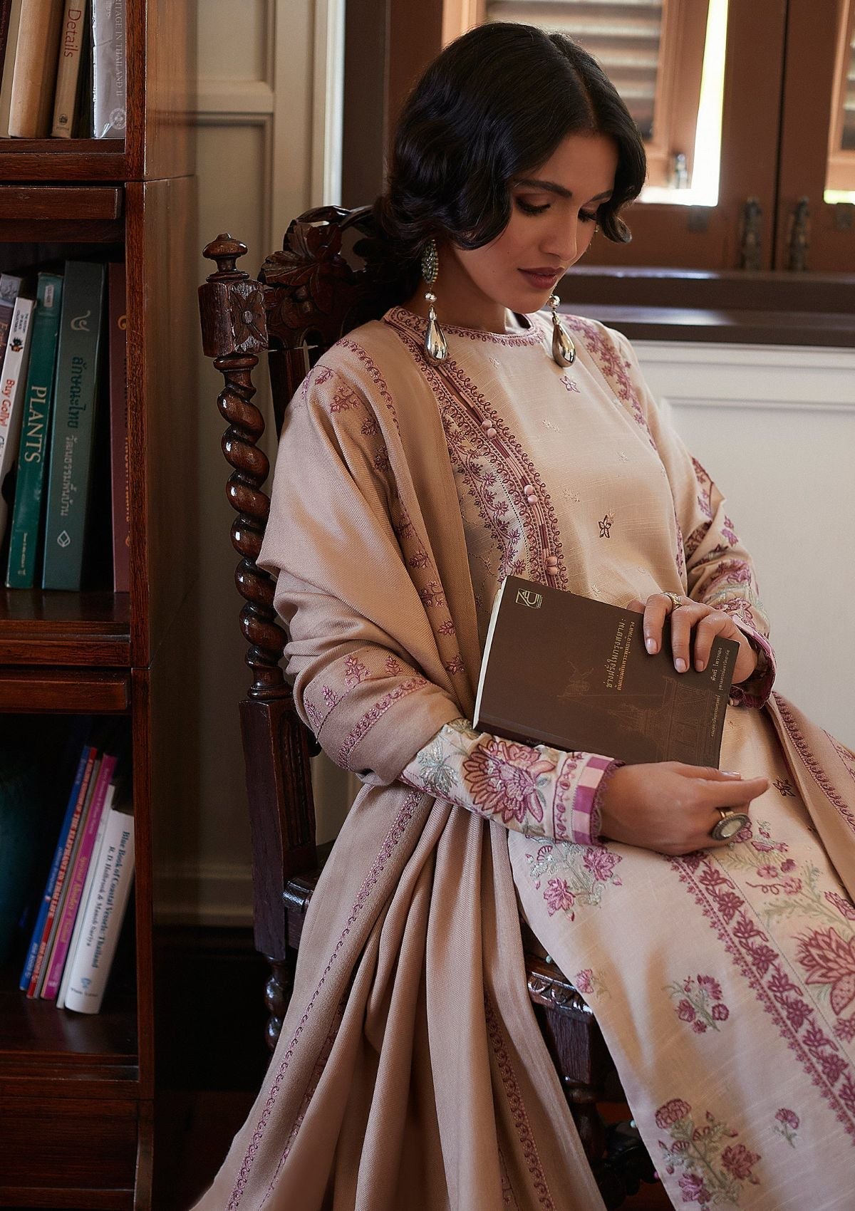 Winter Collection - Zaha - Unstitched - D#3 - Hayal available at Saleem Fabrics Traditions