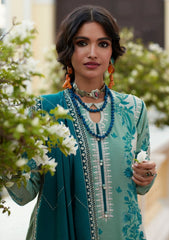 Winter Collection - Zaha - Unstitched - D#6 - Derya available at Saleem Fabrics Traditions