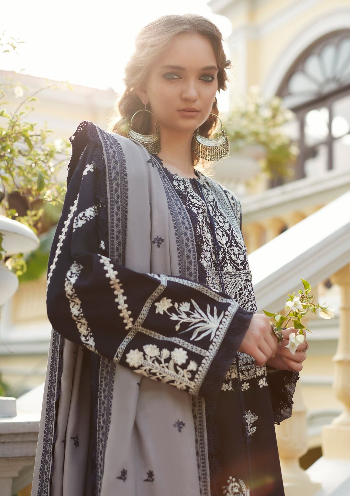 Winter Collection - Zaha - Unstitched - D#7 - Sevda available at Saleem Fabrics Traditions