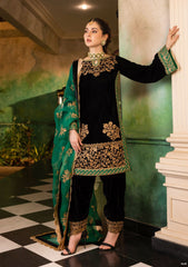 Winter Collection - Zainab Chottani - Velvet - ZCV#1 available at Saleem Fabrics Traditions