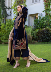 Winter Collection - Zainab Chottani - Velvet - ZCV#3 available at Saleem Fabrics Traditions