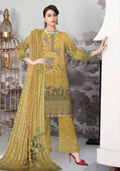 Winter Collection - Zara Meer - Viscose - V08 - D#2 available at Saleem Fabrics Traditions