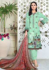 Winter Collection - Zara Meer - Viscose - V52 - D#1 available at Saleem Fabrics Traditions