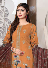 Winter Collection - Zara Meer - Viscose - V52 - D#8 available at Saleem Fabrics Traditions