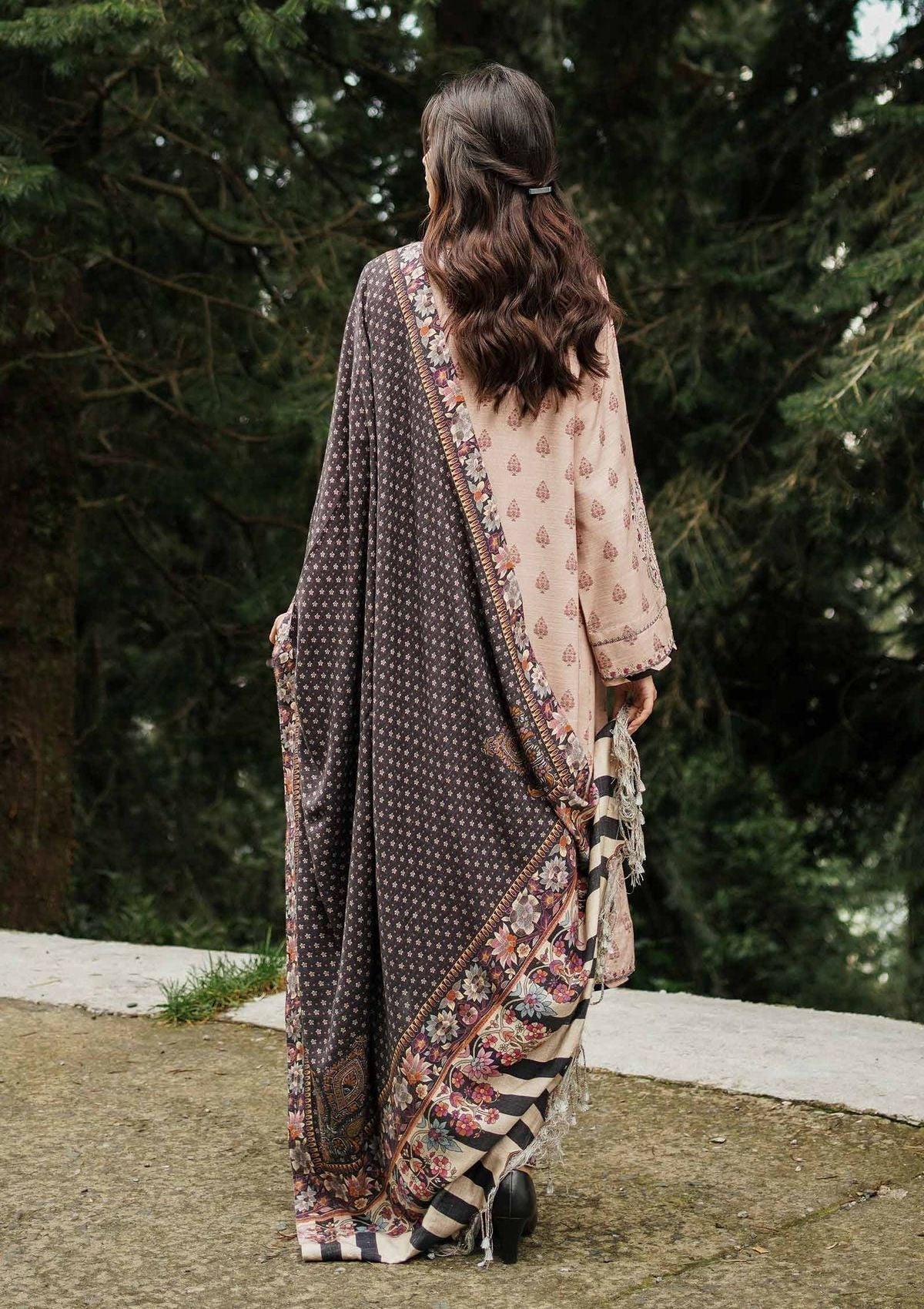 Winter Collection - Zara Shahjahan - Coco - D#3A available at Saleem Fabrics Traditions