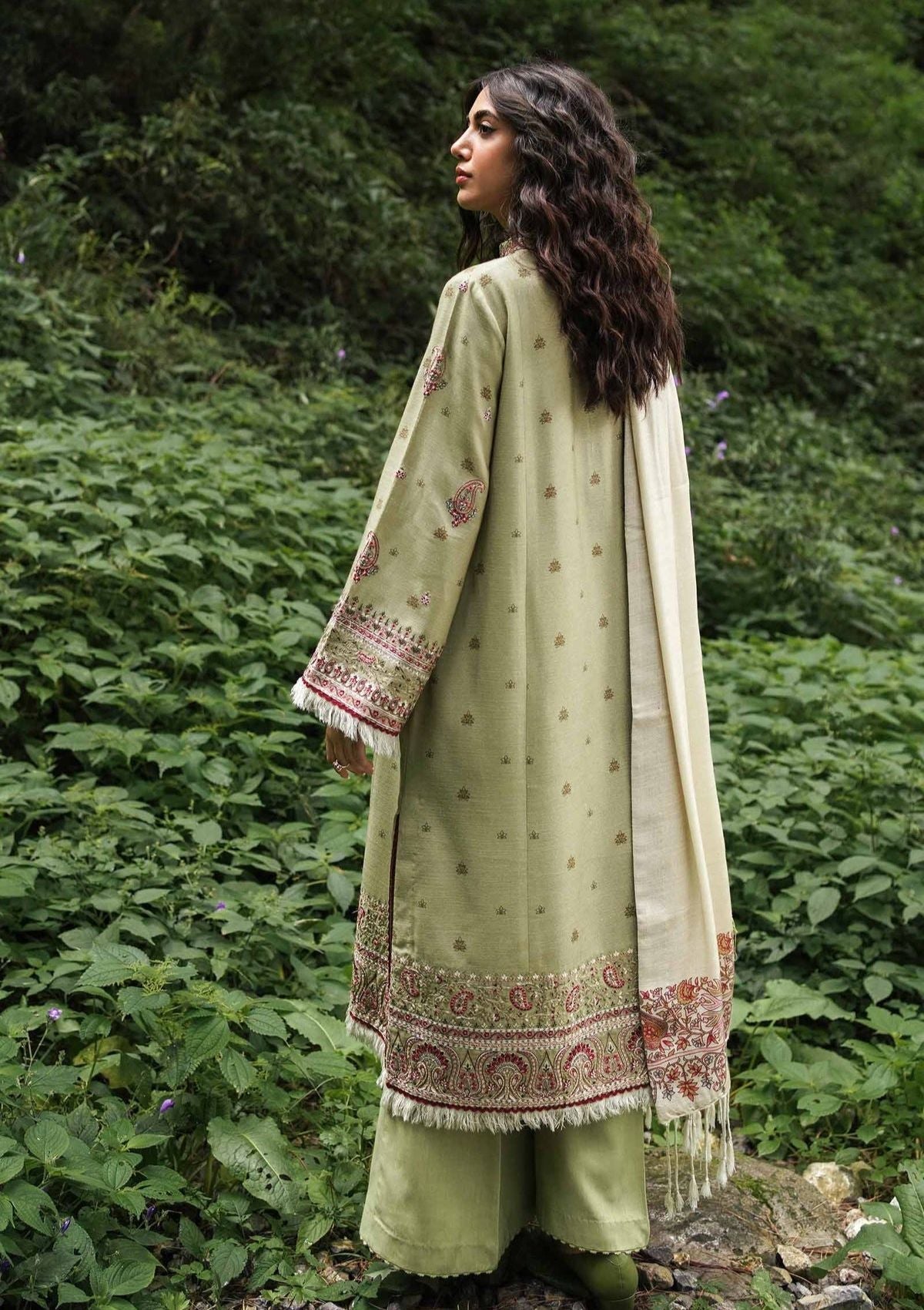 Winter Collection - Zara Shahjahan - Coco - D#6B available at Saleem Fabrics Traditions