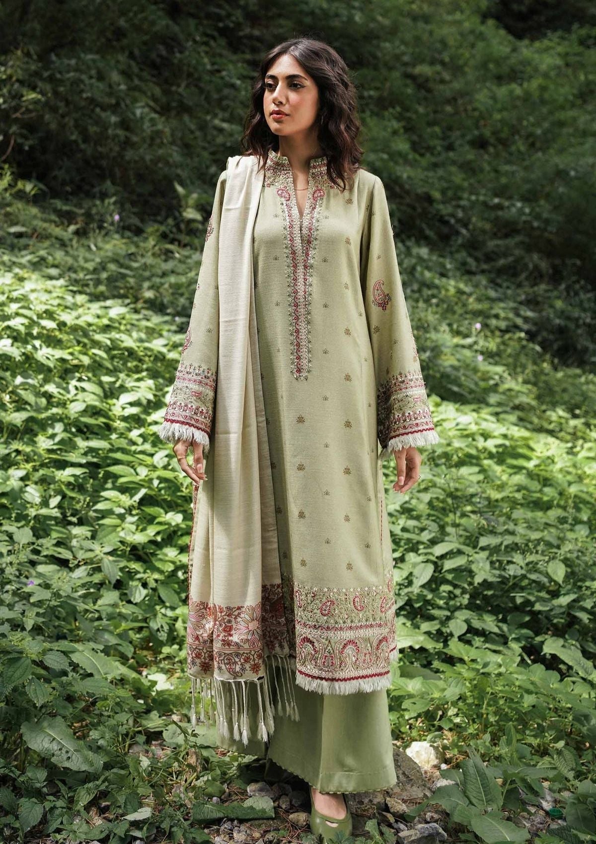 Winter Collection - Zara Shahjahan - Coco - D#6B available at Saleem Fabrics Traditions