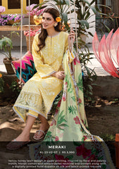 Lawn Collection - Afrozeh - Rangreza - AL#07 (Meraki)