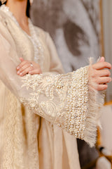 Formal Collection - Fozia Khalid - Lumieres Festive - VoL 3 - Chanterelle Beige