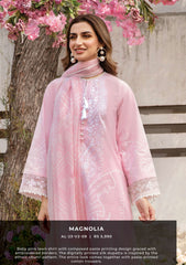 Lawn Collection - Afrozeh - Rangreza - AL#09 (Magnolia)