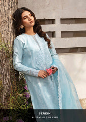 Lawn Collection - Afrozeh - Rangreza - AL#02 (Serein)