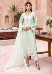 Lawn Collection - Shazme - Kamari - Luxury - SH#08 Aquamarine