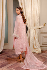 Formal Collection - Fozia Khalid - Lumieres Festive - VoL 3 - Crepe Rose