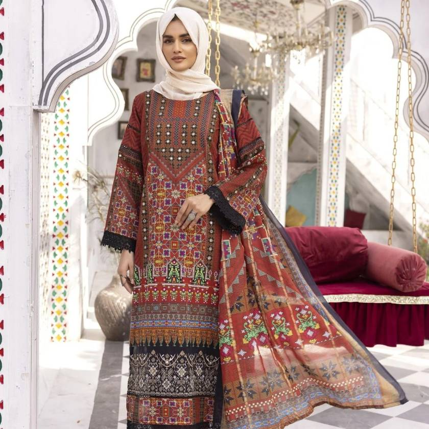 Dua Collection Authentic Styles with 2024 Editions Saleem Fabrics