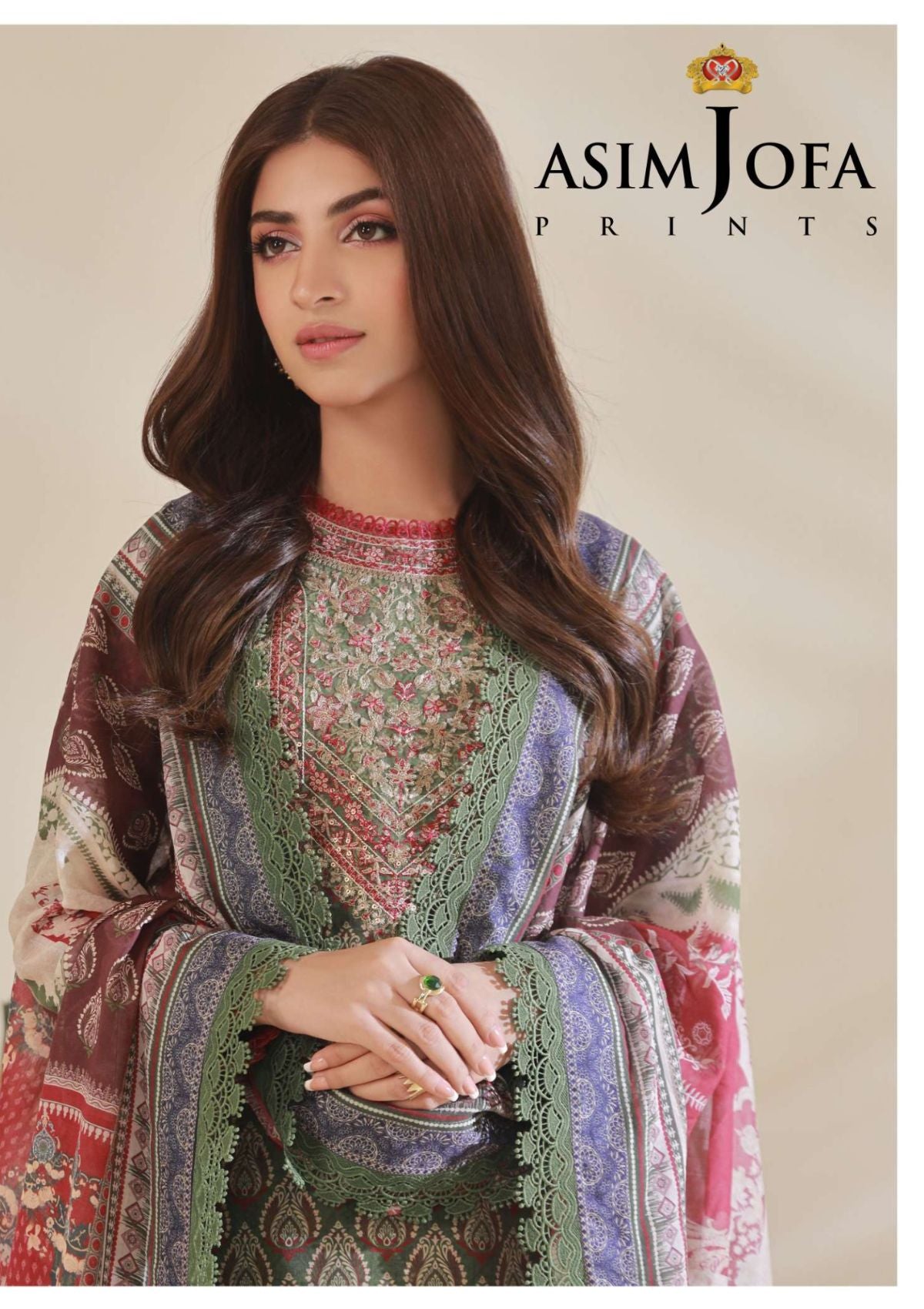 Asim Jofa Prints Lawn 2023 Saleem Fabrics Traditions