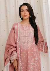 Winter Collection - Cross Stitch - Khaddar/Linen 23 - Ash Rose 08