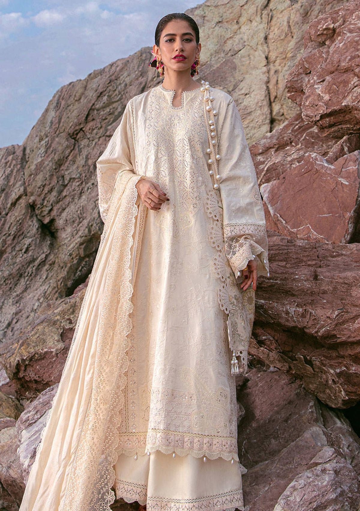 Lawn Collection - Mohsin Naveed Ranjha - Festive 24 - MFL#14 - Dariya