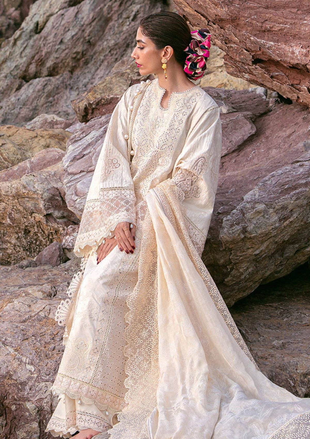 Lawn Collection - Mohsin Naveed Ranjha - Festive 24 - MFL#14 - Dariya