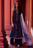 Lawn Collection - Farah Talib Aziz - Suay - Luxury Unstitched '24 - Izea Blue - FTA#04