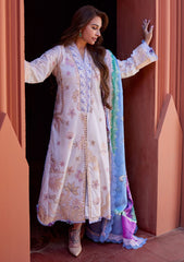 Lawn Collection - Farah Talib Aziz - Suay - Luxury Unstitched '24 - Miwa Ivory - FTA#05
