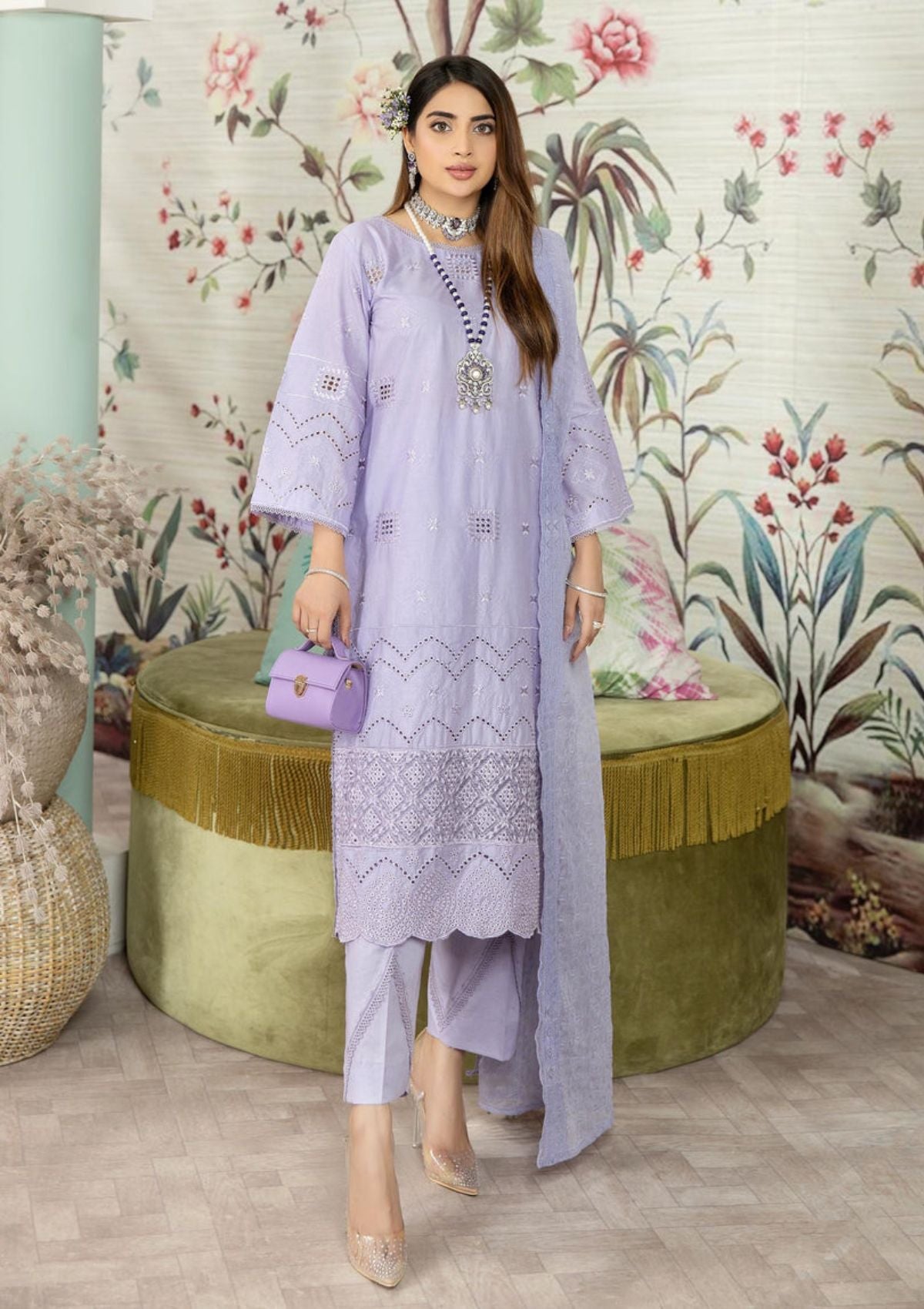 Lawn Collection - Noorma Kaamal - Haseen - Chikankari - NK#4