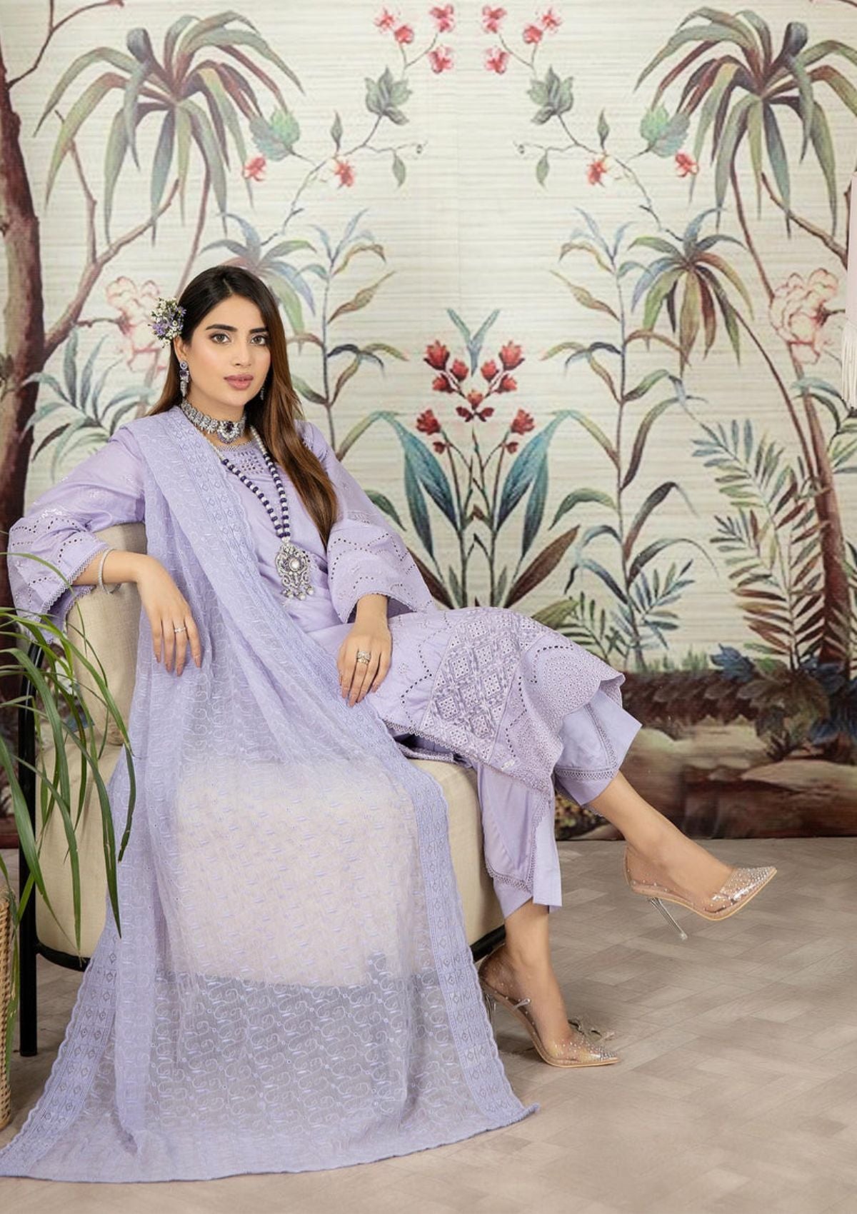 Lawn Collection - Noorma Kaamal - Haseen - Chikankari - NK#4