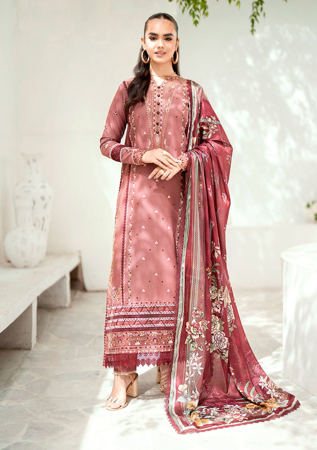 Lawn Collection - Bin ILyas - Riwaayat Spring Summer - RSP24#305 - A