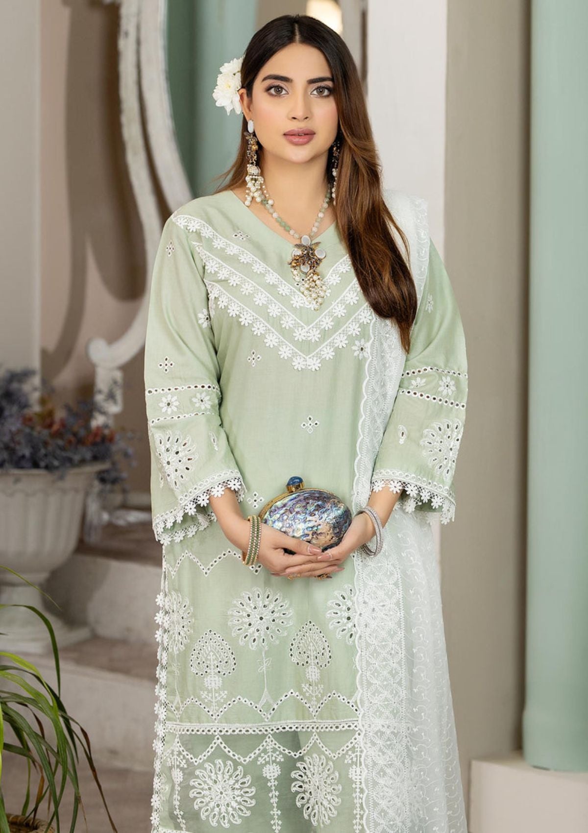 Lawn Collection - Noorma Kaamal - Haseen - Chikankari - NK#2