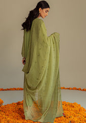 Lawn Collection - Cross Stitch - Chikankari - D#5 | Florent Fringe