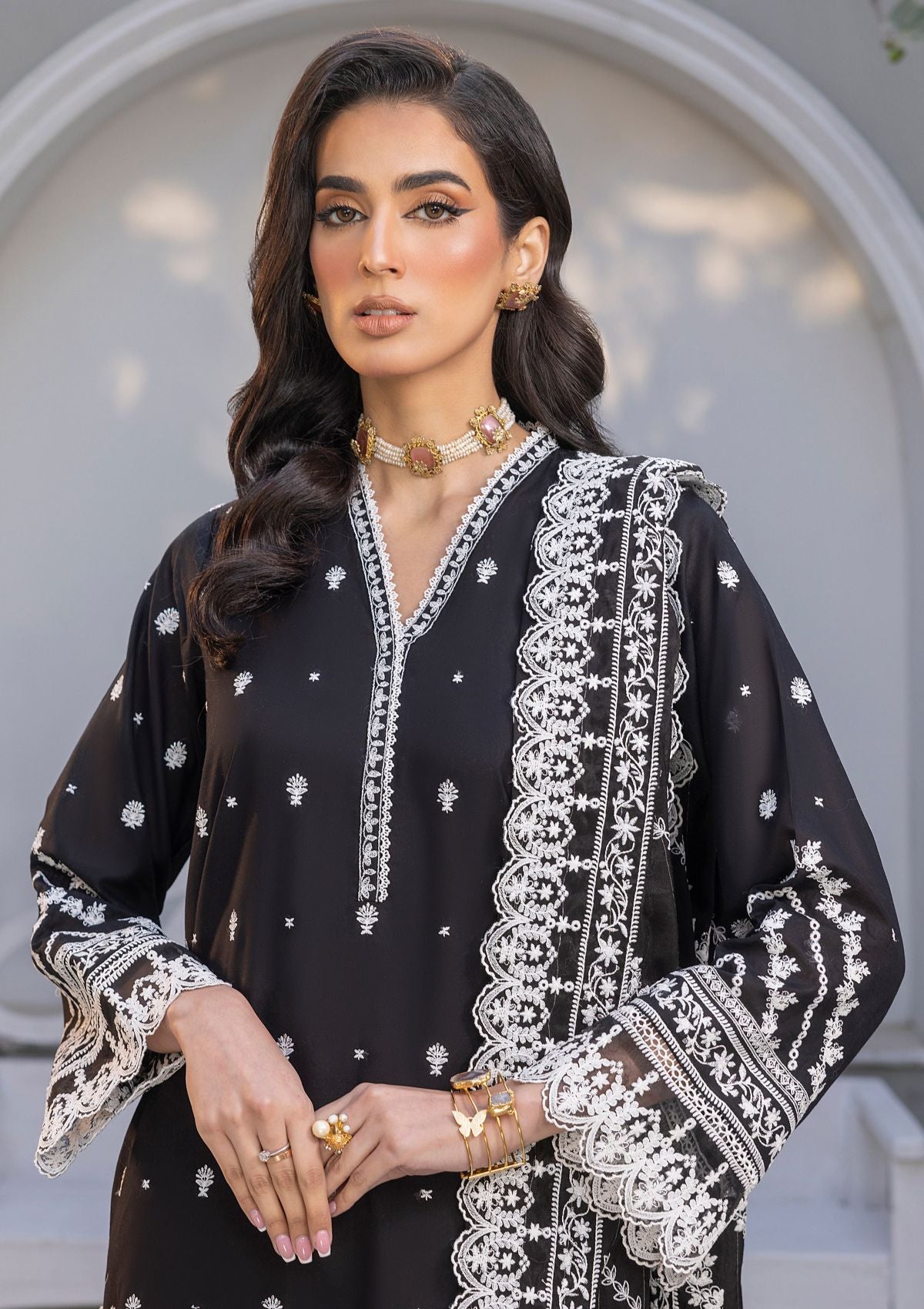 Lawn Collection  - Lakhany - Embroidered - Eid Edition - LG-AM-0061