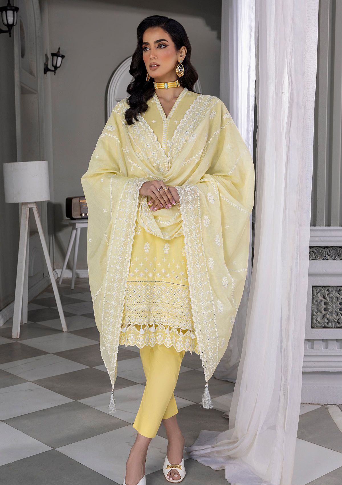 Lawn Collection  - Lakhany - Embroidered - Eid Edition - LG-IZ-0085