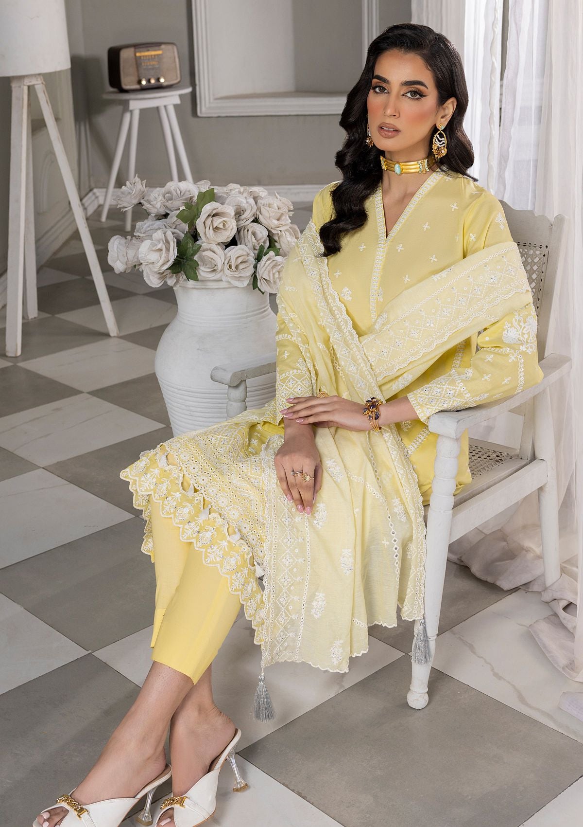 Lawn Collection  - Lakhany - Embroidered - Eid Edition - LG-IZ-0085