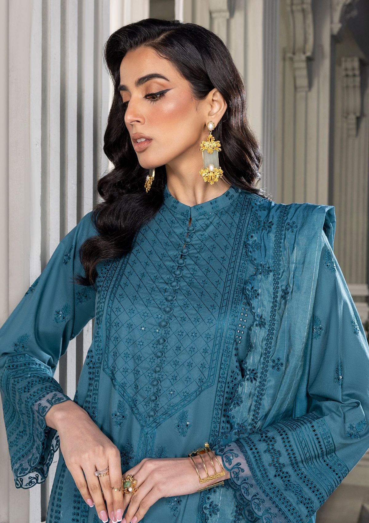 Lawn Collection  - Lakhany - Embroidered - Eid Edition - LG-SR-0170
