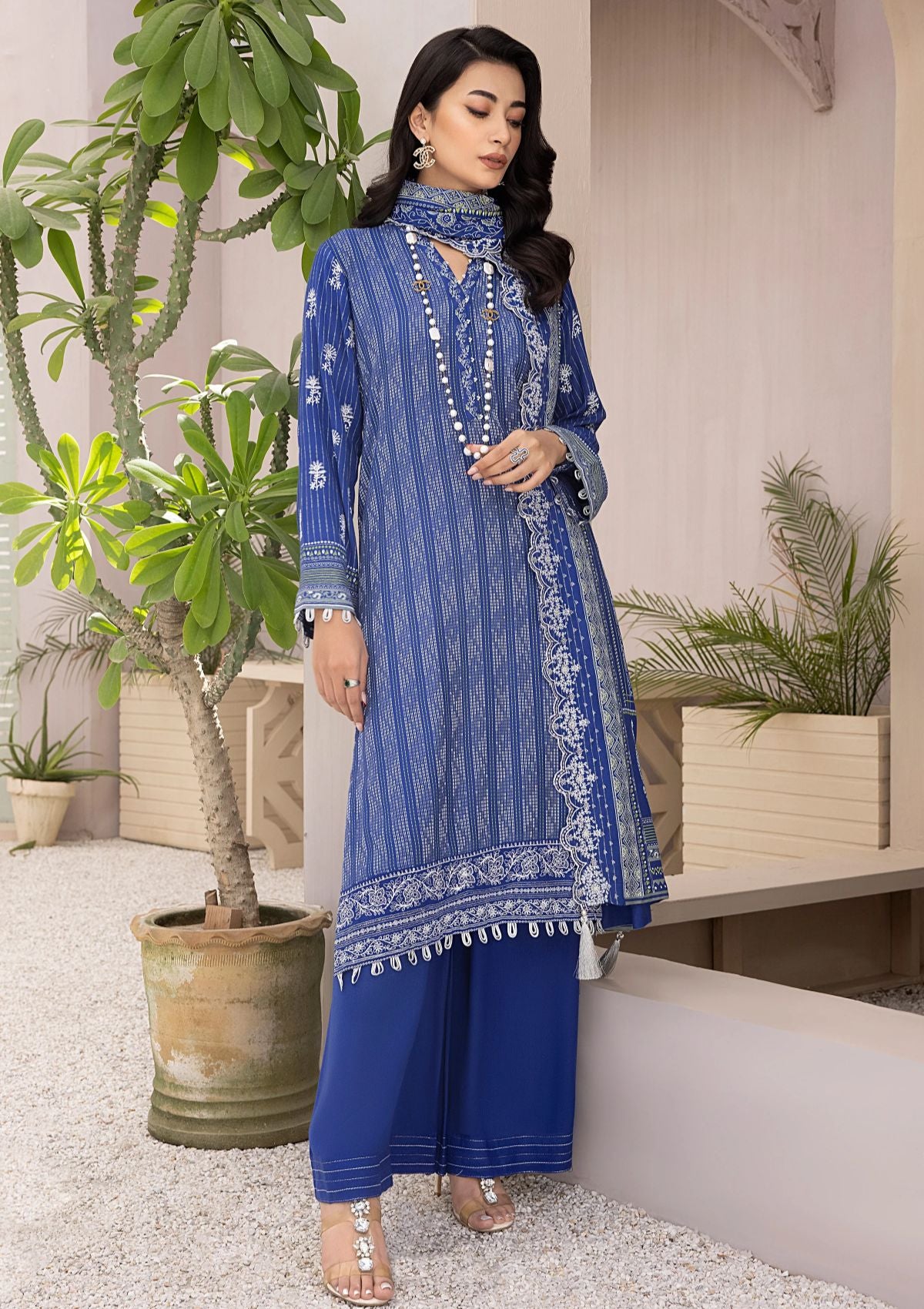 Winter Collection - Lakhany - Embroidered Unstitched - D#0101