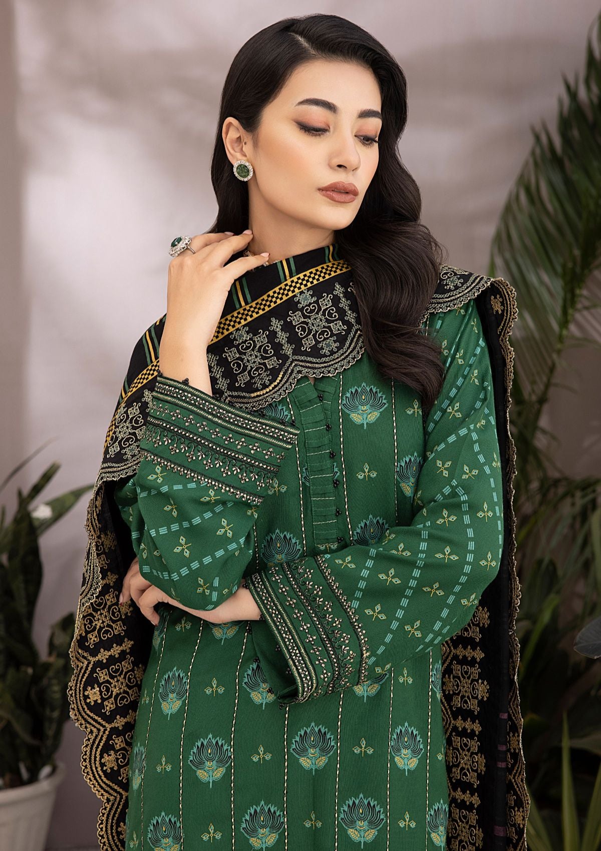 Winter Collection - Lakhany - Embroidered Unstitched - D#0140