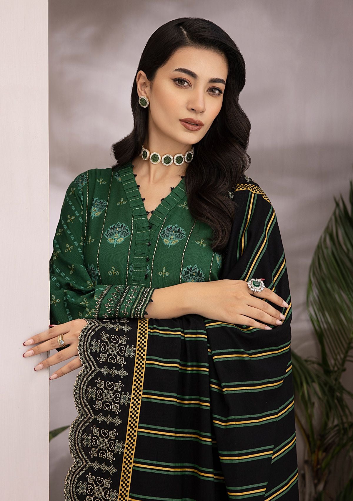 Winter Collection - Lakhany - Embroidered Unstitched - D#0140