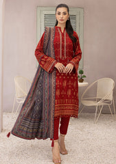 Winter Collection - Lakhany - Embroidered Unstitched - D#0490