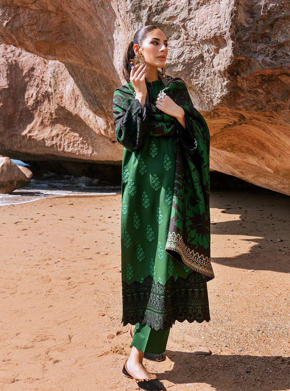 Winter Collection - Zainab Chottani - Winter Shawl 23 - Elif